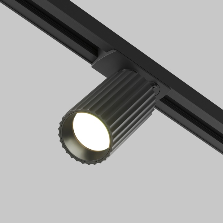 Proiector pentru sina Sine cu proiectoare Unity - 10 cm, Negru, GU10 - Img 3