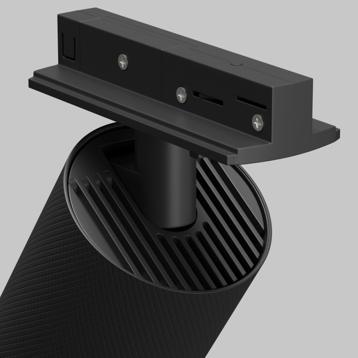 Proiector pentru sina Sine cu proiectoare Unity - 14 cm, Negru, GU10 - Img 4