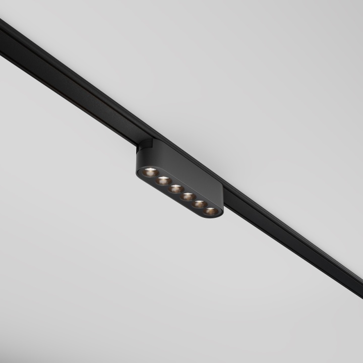 Proiector pentru sina Sistem Radity - 11.6 cm, 3000K Negru - Img 3