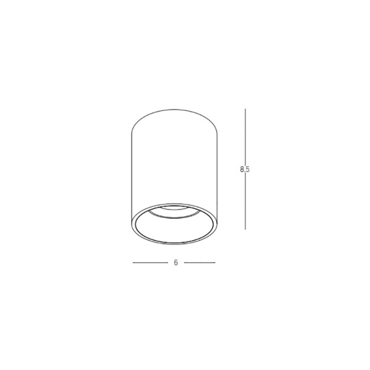 Spot Andora 1xGU10 LED - Alb - Img 3