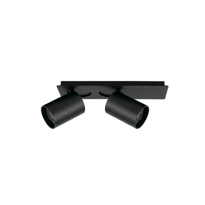Spot aplicat Vista 2627 2XGU10 5W – negru texturat - Img 2
