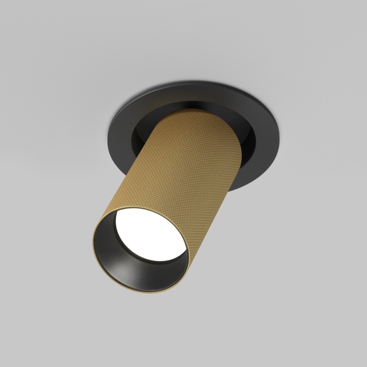 Spot incastrat Artisan - Ø 5.4 cm, Negru, GU10 - Img 2