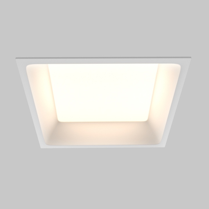 Spot incastrat Okno - L 14.5 x l 14.5 cm, Alb - Img 2