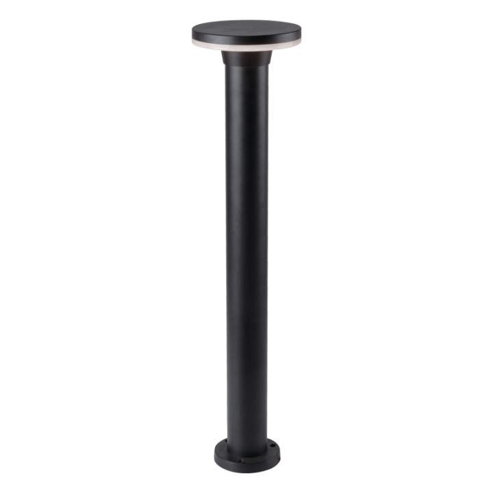 Stâlp de grădină Horo E249-27 LED 12W 2700K – negru texturat aluminiu - Img 2