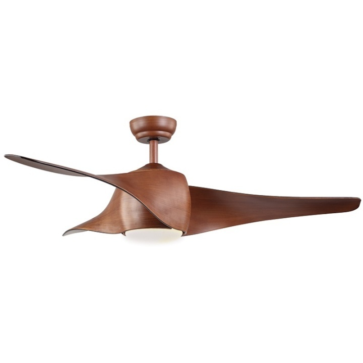 Ventilator Milano 3000K,4000K,6000K - Coffee - Cherry Wood Blades - Img 2