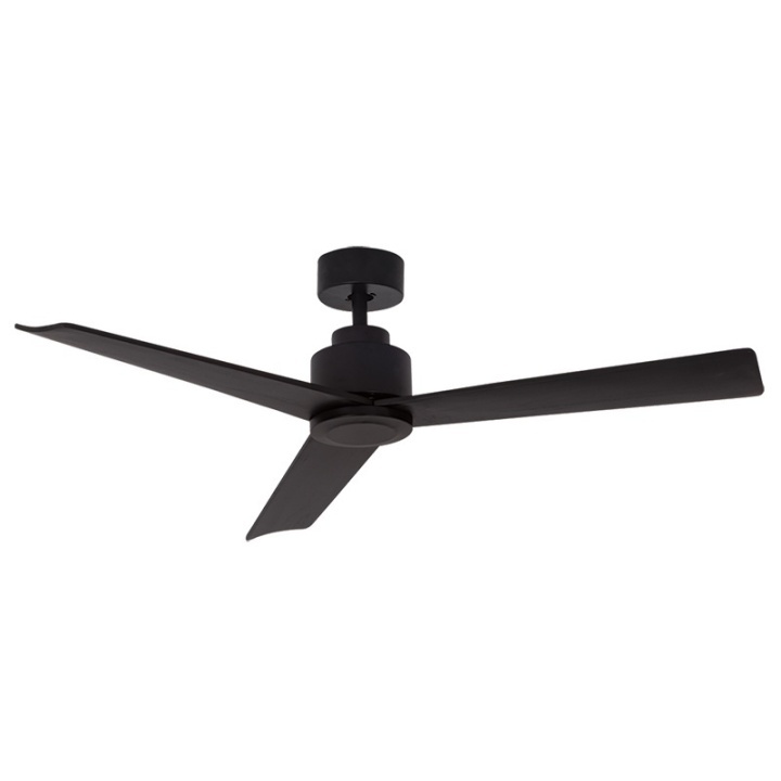 Ventilator suspendat cu lumină Capri - Negru mat - Img 2