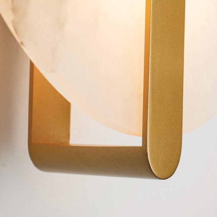 Aplică Alabaster LED 3000K - Alamă, Natural - Img 4
