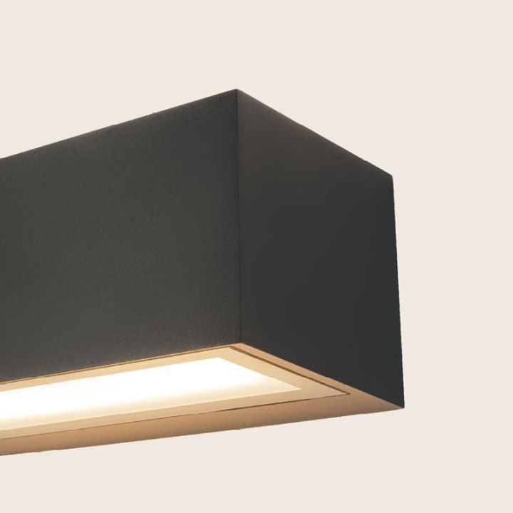 Aplică de exterior Axis E262-27 LED 2X13.5W 2700K/3000K – negru texturat aluminiu - Img 3