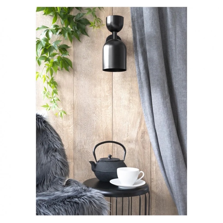 Aplică de perete SUPURU W black adjustable, negru - Img 2