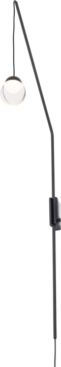Aplică de perete Zoom IP44 negru - Img 2