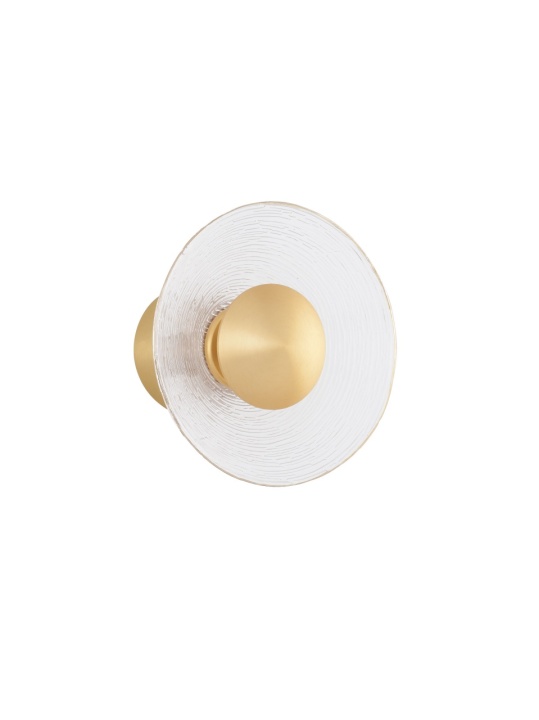 Aplica Esil Auriu / Transparent Ø20 x 11,2 cm - Img 2