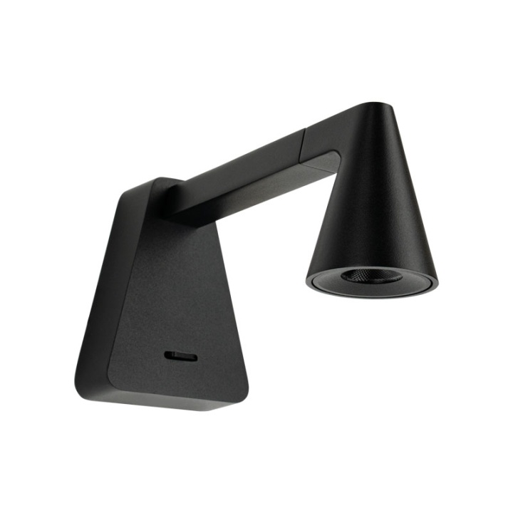 Aplică Linor 2694 LED 6W 2700K/3000K – negru texturat - Img 2