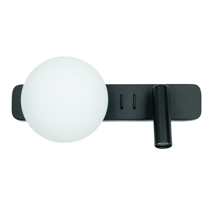 Aplică Luna 3000K - Negru mat - Img 2
