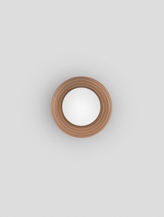 Aplica Orbique Caramel / Opal Ø16 x 12,5 cm - Img 3