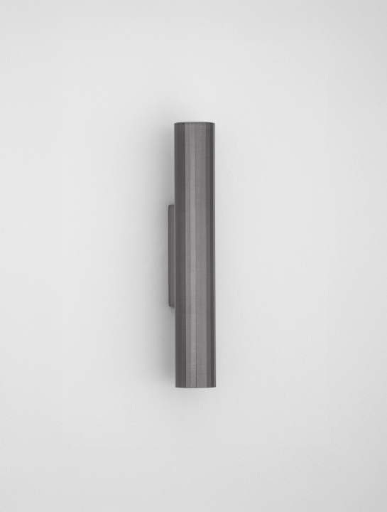 Aplica perete decorativa Riveta Nikel / Negru 4 x 5,6 x 25 cm - Img 3
