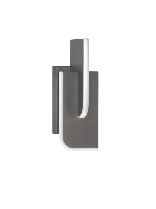 Aplica perete decorativa Totem Argintiu / Gri 10,6 x 14 x 29 cm - Img 2
