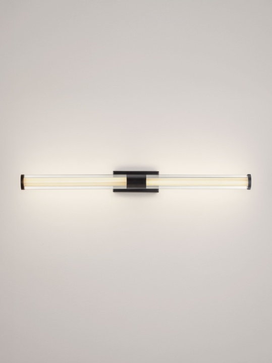 Aplica perete pentru baie Alto Negru / Transparent 63 x 10 x 6,4 cm - Img 4