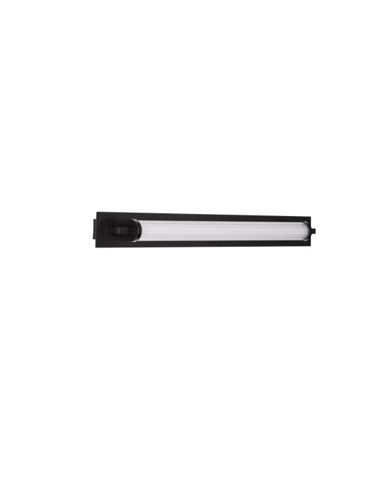 Aplica perete pentru baie Fasko Negru / Alb 80 x 8,5 x 9,5 cm - Img 3