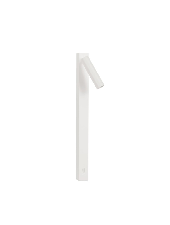 Aplica perete pentru pat Tondo Alb 3 x 14,5 x 37,5 cm - Img 2