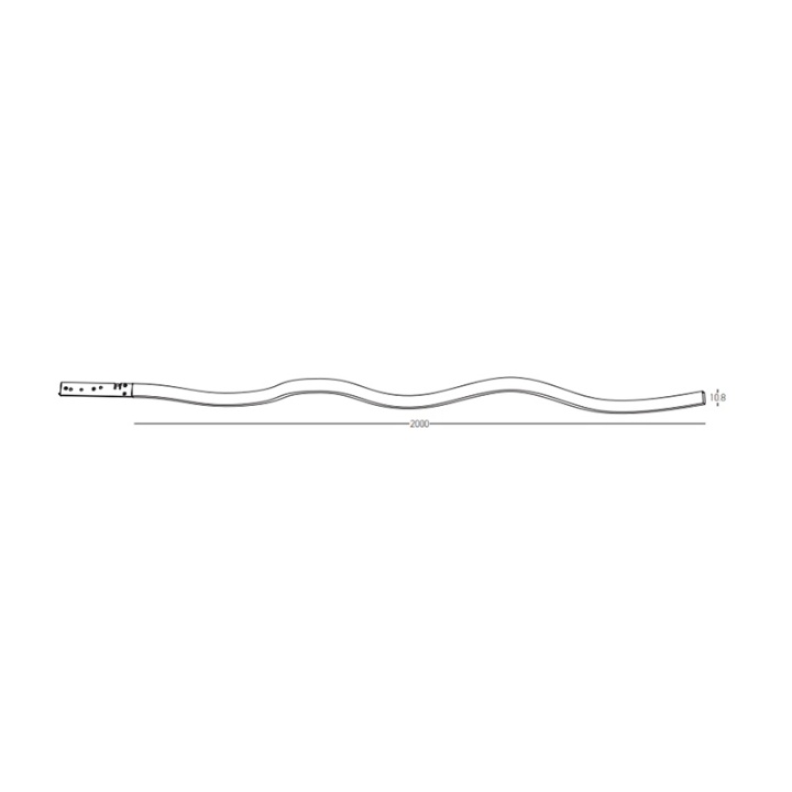 Banda LED flexibila sina magnetica 6mm Ultra Slim Momentum - 16W, 3000K - Img 5