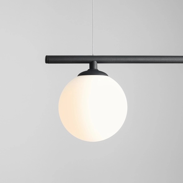 Corp de iluminat suspendat Beryl 80 cm 3xE14 - Negru - Img 5