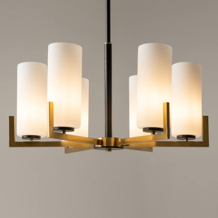 Corp de iluminat suspendat Fortano Ø 67 cm E27 - Multi - Img 4