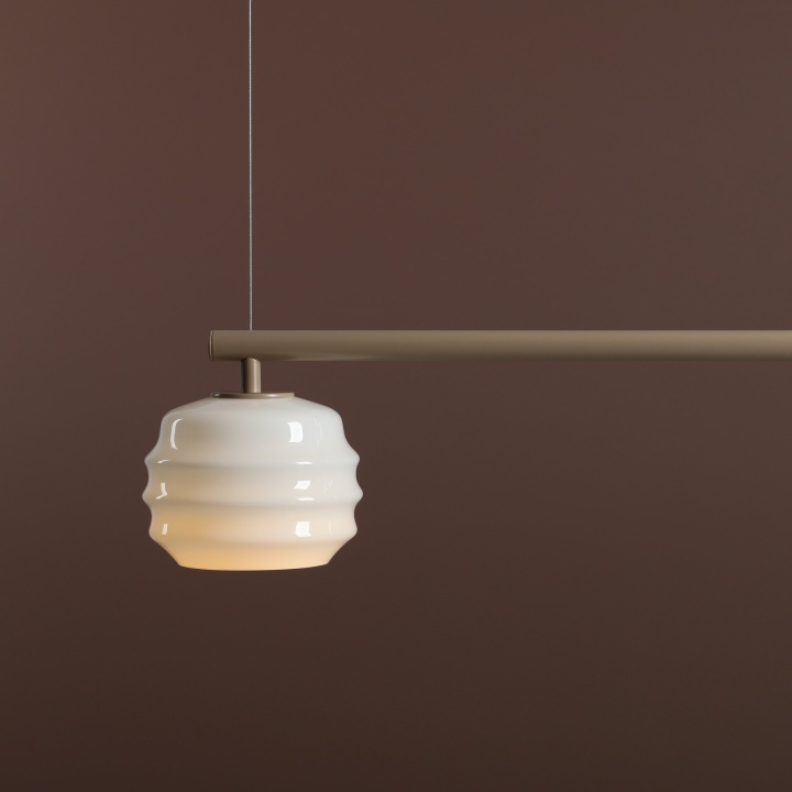 Corp de iluminat suspendat Puff 108 cm 3xE27 - Bej - Img 4