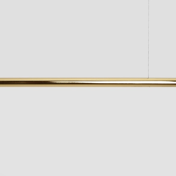 Corp de iluminat suspendat Pure 150 cm 2xE14 - Auriu - Img 5