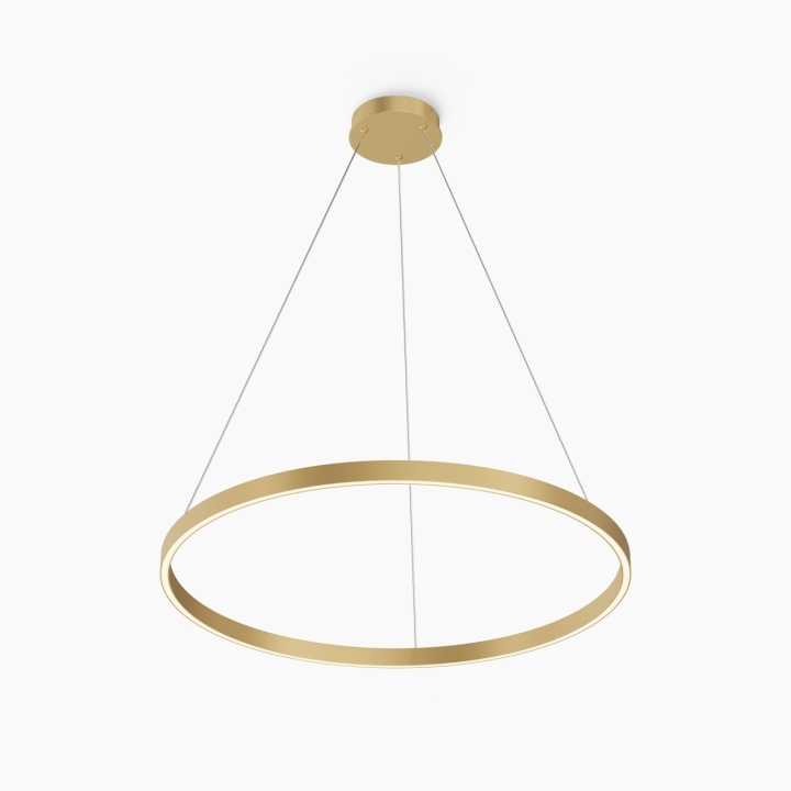 Corp de iluminat suspendat Rim Ø 80 cm - Auriu - Img 2