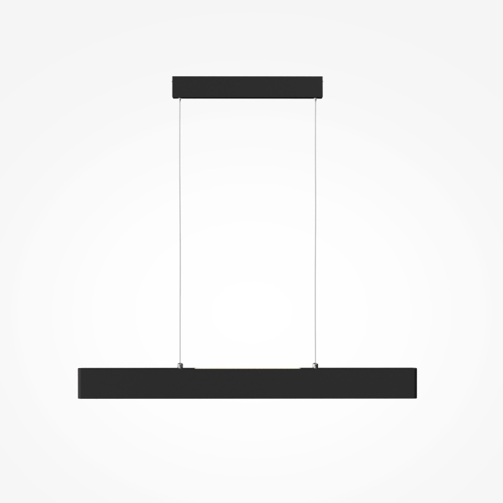 Corp de iluminat suspendat Step L 91 x l 4 cm 4000K - Negru - Img 2