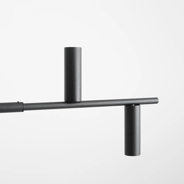 Corp de iluminat suspendat Trevo 145 cm 7xGU10 MINI - Negru - Img 3
