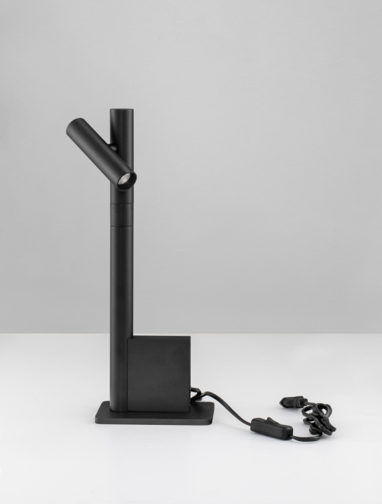 Lampa de masa Arco Negru 15 x 12 x 39 cm - Img 3