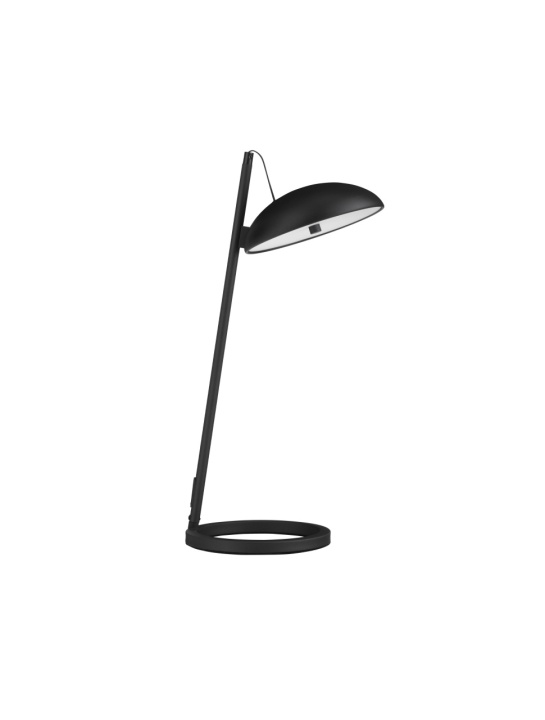 Lampa de masa Flute Negru 20 x 28 x 53 cm - Img 2