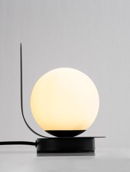 Lampa de masa Kamen Negru / Opal 12 x 14 x 18 cm - Img 5