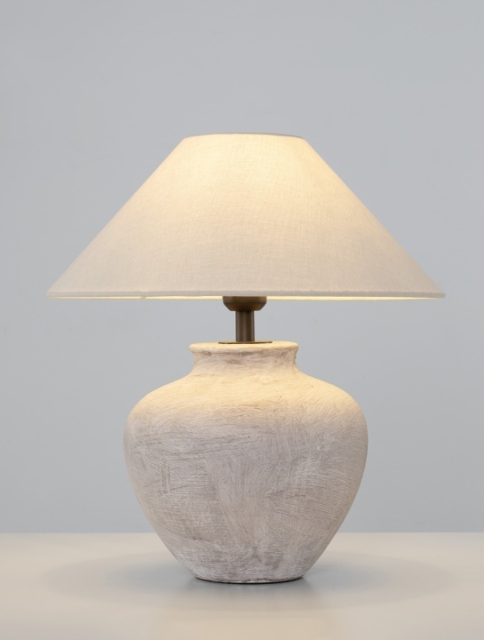 Lampa de masa Lupe Maro / Beige Ø40 x H 49 cm - Img 5