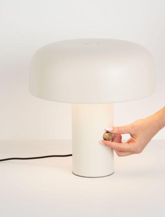 Lampa de masa Noelia Cream Ø30 x H 31 cm - Img 5