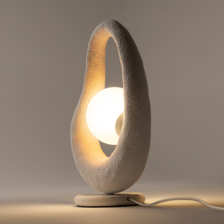 Lampă de masă Opus L 15 x l 26.5 cm G9 - Alb - Img 4