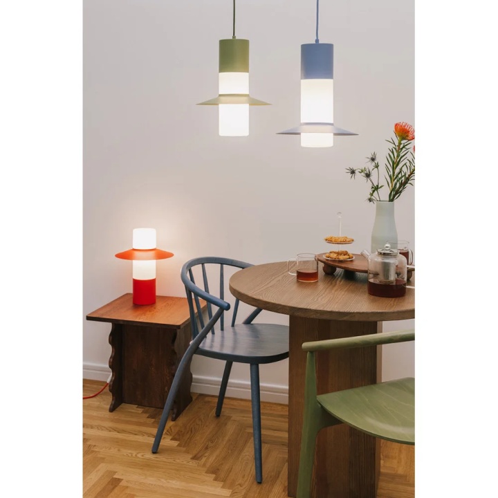 Lampă de masă / veioză CAPONIO ST white, alb - Img 2