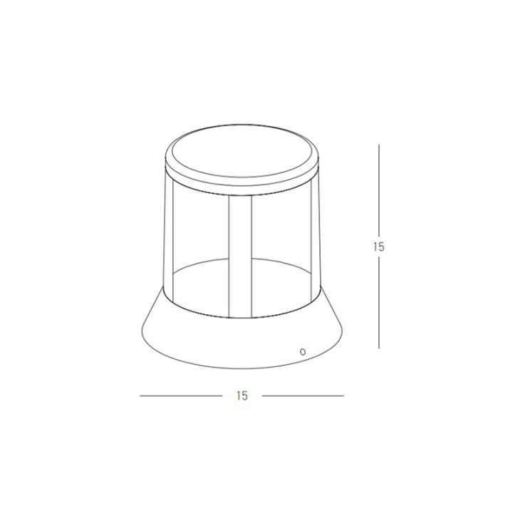 Lampa decorativa Verona 3000K - Grafit - Img 3