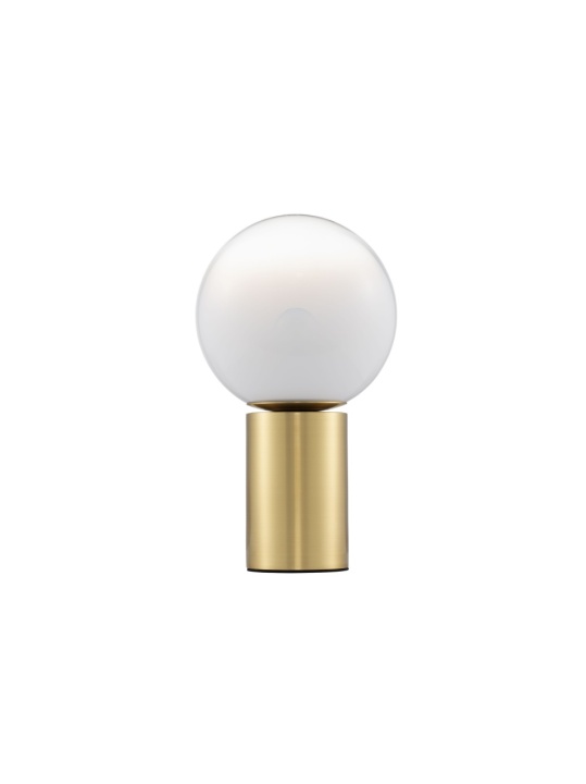Lampa masa / veioza Vita Alb / Auriu Ø20 x H 35,5 cm - Img 2