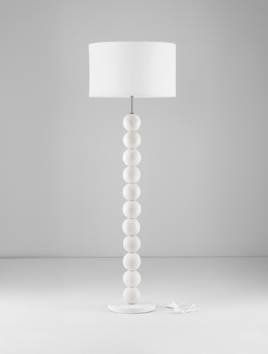 Lampadar Chamois Alb Ø50 x H 155 cm - Img 3