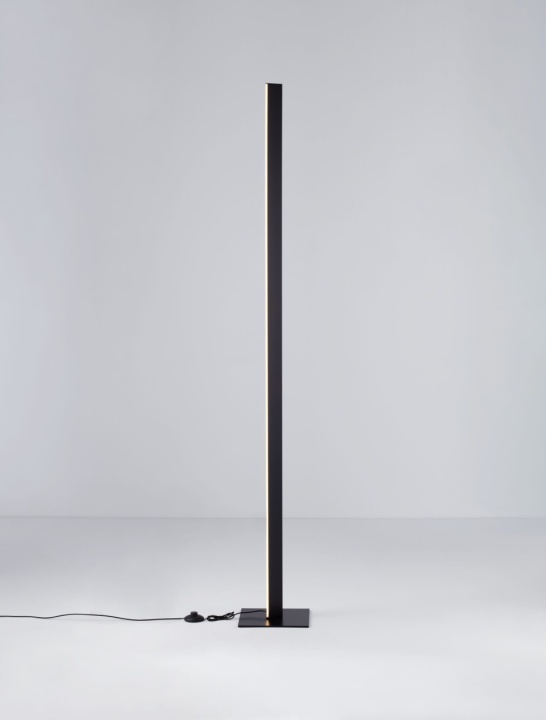 Lampadar Edel Negru 24 x 24 x 182 cm - Img 5