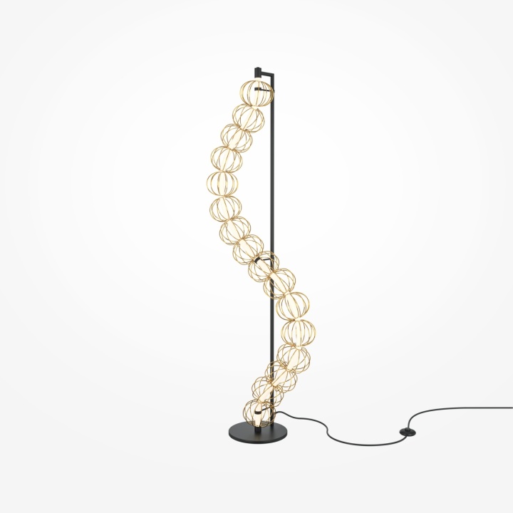 Lampadar Golden Cage H 154.7 cm 3000K - Auriu - Img 3