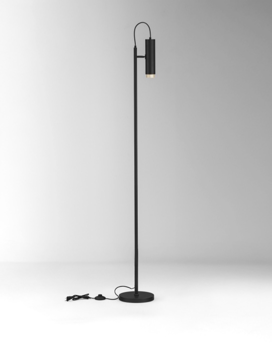 Lampadar Nessi Negru / Auriu Ø22 x H 160 cm - Img 3
