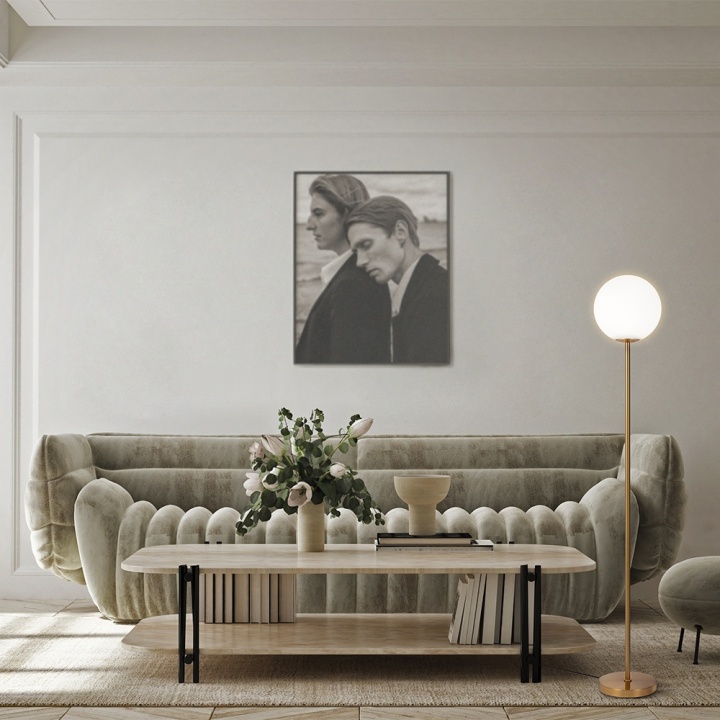 Lampadar Ring H 155 cm E27 - Auriu - Img 2