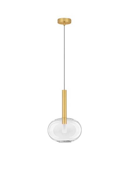 Pendul Amelia Transparent / Auriu Ø24 x H 191 cm - Img 2