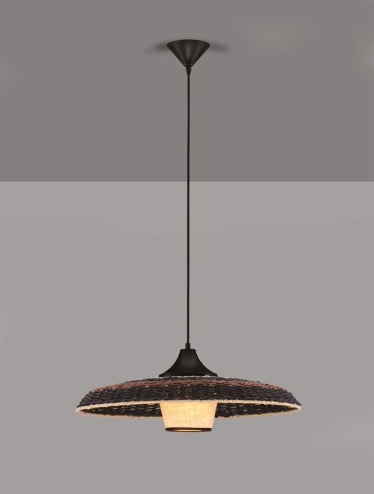 Pendul Capa Negru / Maro Ø60 x H 200 cm - Img 3