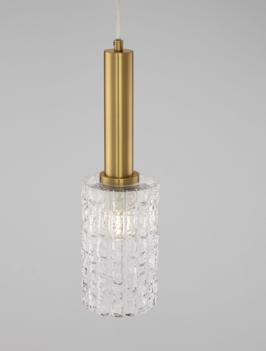 Pendul Certa Transparent / Auriu Ø12,5 x H 120 cm - Img 5