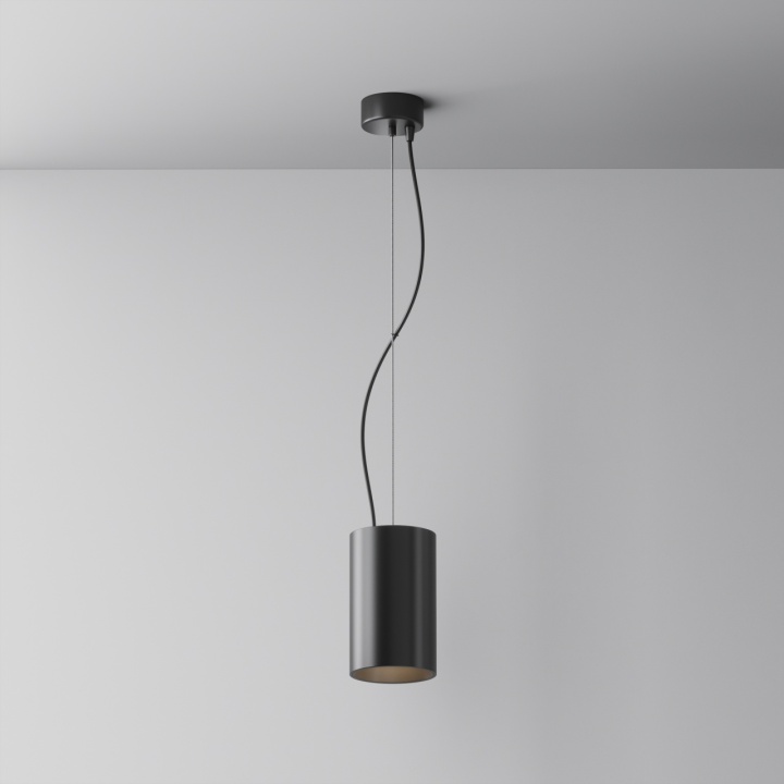 Pendul Efir Ø 9.5 cm 3000K - Negru - Img 2