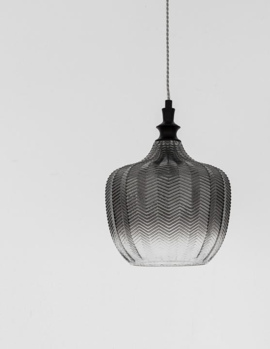 Pendul Loni Gri / Negru Ø24 x H 120 cm - Img 3